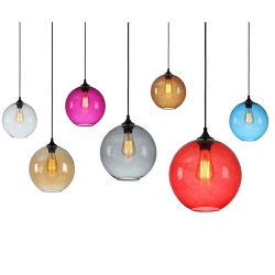 Glass Ceiling Lamp